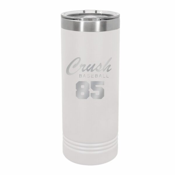 Crush 22oz Insulated Slim Tumbler - Laser Engraved - Image 4