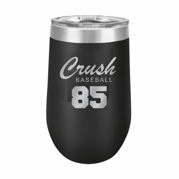 Crush 16oz Insulated Wine Tumbler - Laser Engraved - Image 5