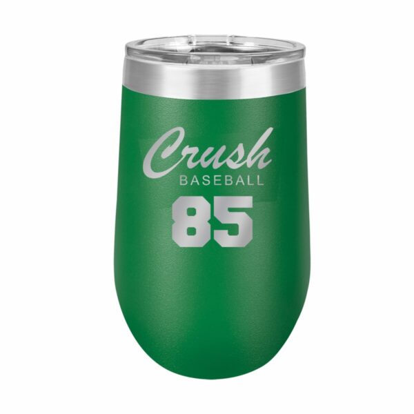 Crush 16oz Insulated Wine Tumbler - Laser Engraved - Image 3