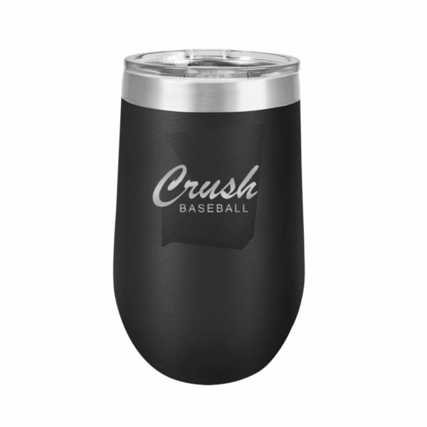 Crush 16oz Insulated Wine Tumbler - Laser Engraved - Image 7