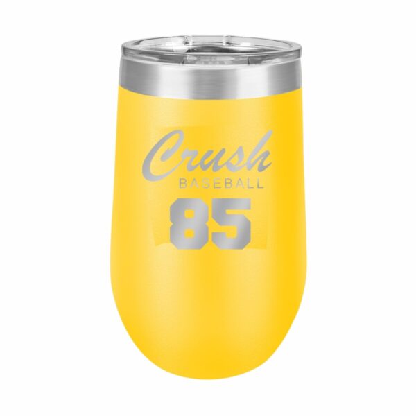 Crush 16oz Insulated Wine Tumbler - Laser Engraved - Image 2